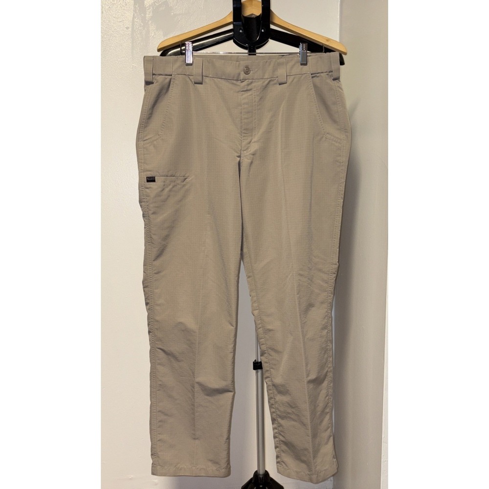 5.11 Tactical Pants Mens 36x32 Khaki Taclite Pro Ripstop Cargo Taclite Pro
